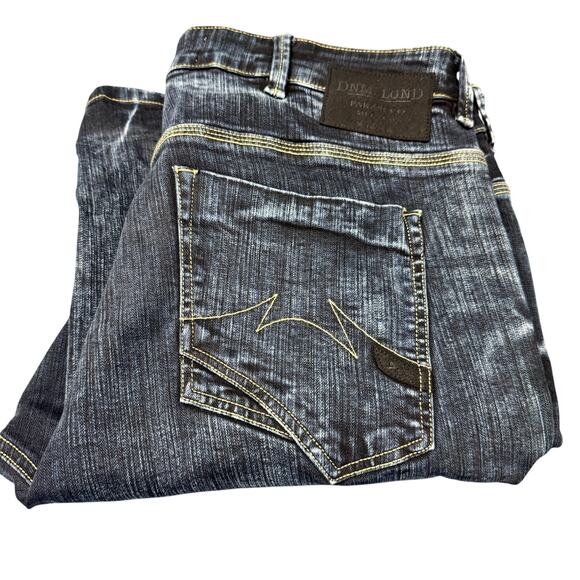 Parsuco DNM Legend Jeans Mens 38 (38x32) Blue Acid Wash Straight Denim VTG - Picture 1 of 12